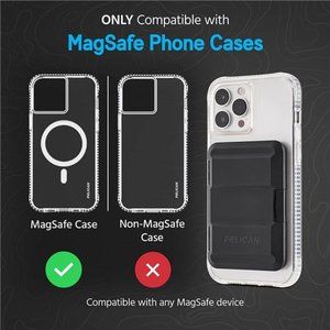 Magnetic Wallet & Card Holder for iPhone 14 Pro Max/ 14/13 Pro/ 14/13/12 Pro Max
